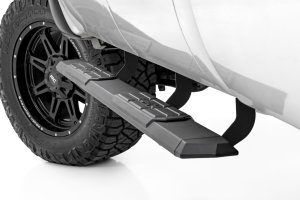 Ford F-550 Super Duty Running Boards - Rough Country - TR2 - Black - '99-'16 Ford F-550 Super Duty Running Boards - Rough Country - TR2 - Black - '99-'16